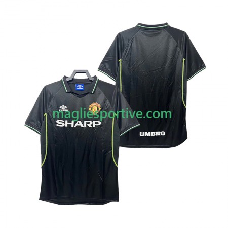 Completo Calcio Manchester United 1999 Retro Divisa Terza 1998